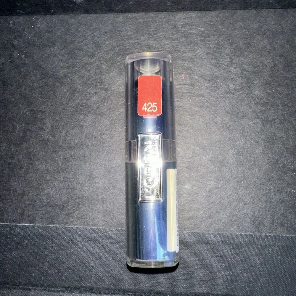 Loreal Infallible Lipstick 425 ALWAYS APRICOT silver tube